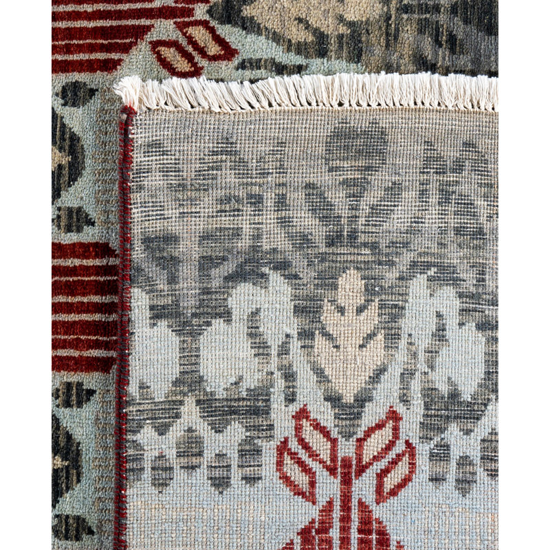 Overdyed One-of-a-Kind 8' 1" x 10' 1" Hand Knotted Area Rug