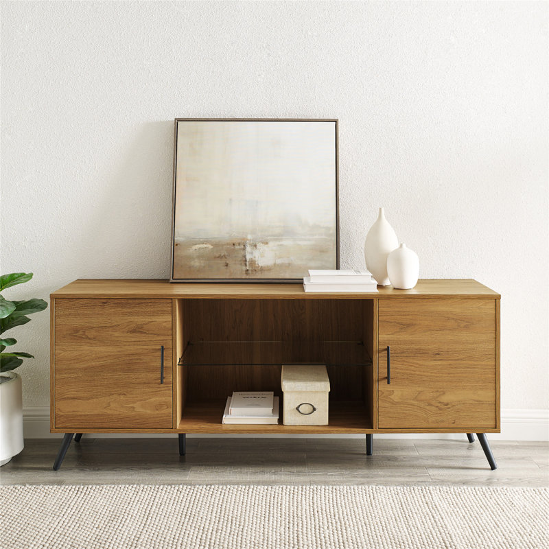 TV Stand, English Oak