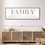 Plaque murale «Family Where Love Never Ends»-1254275976-1254275981