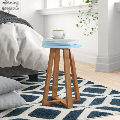 Adair Solid Wood Accent Stool