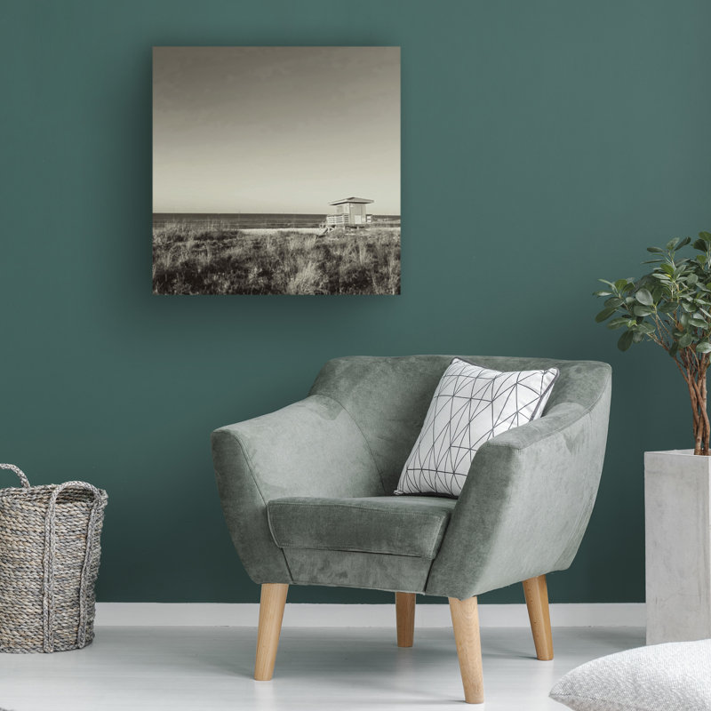 Art sur toile, noir et blanc, H 14 po x l 14 po