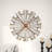 Metal Distressed Galvanized Windmill Silver Wall Decor with Rust Frame-209702643