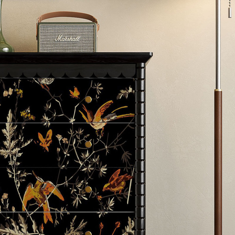 Commode décorative peinte de luxe