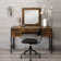 Bureau et miroir rustique et coiffeuse