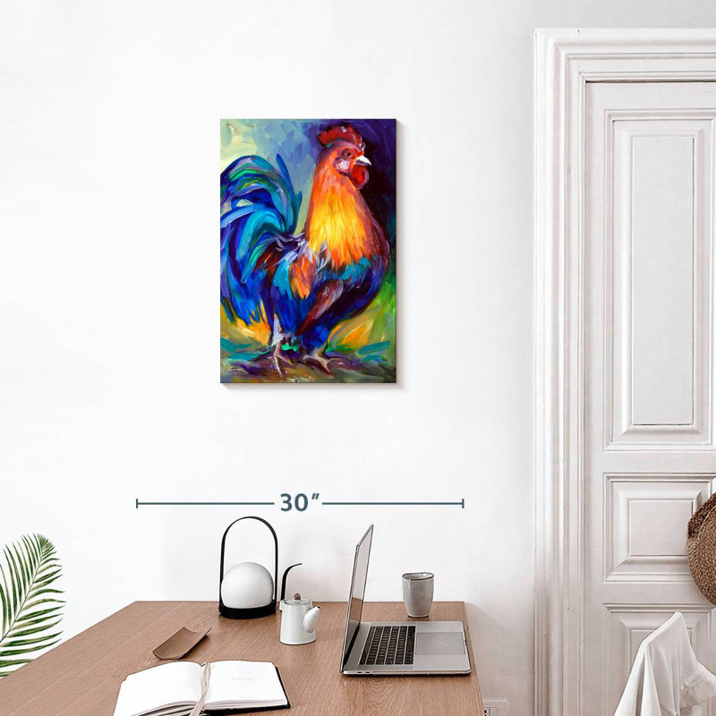 Brampt Rooster One, 24" H x 16" W