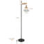 Kukkapalli 154cm Black Arched Floor Lamp