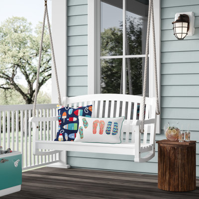 Erkerd Acacia Porch Swing