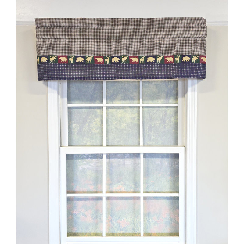 Cabin Tailored Valance