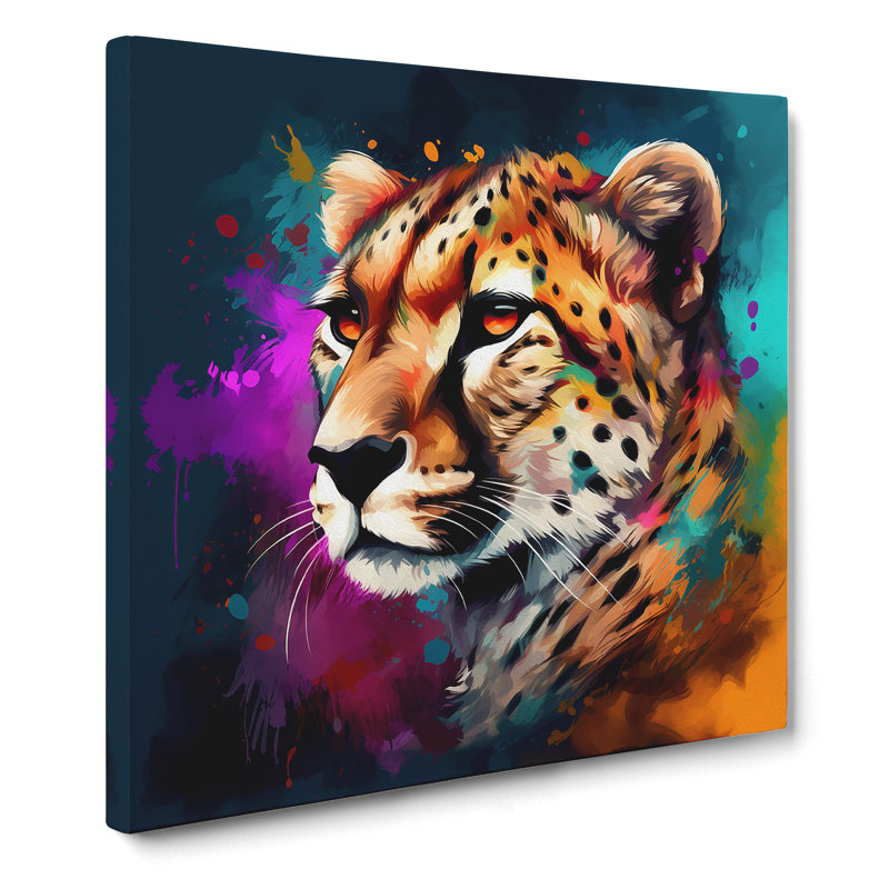 Modern Wall Art - Wrapped Canvas - Framed Print, 35cm H x 35cm W x 3cm D
