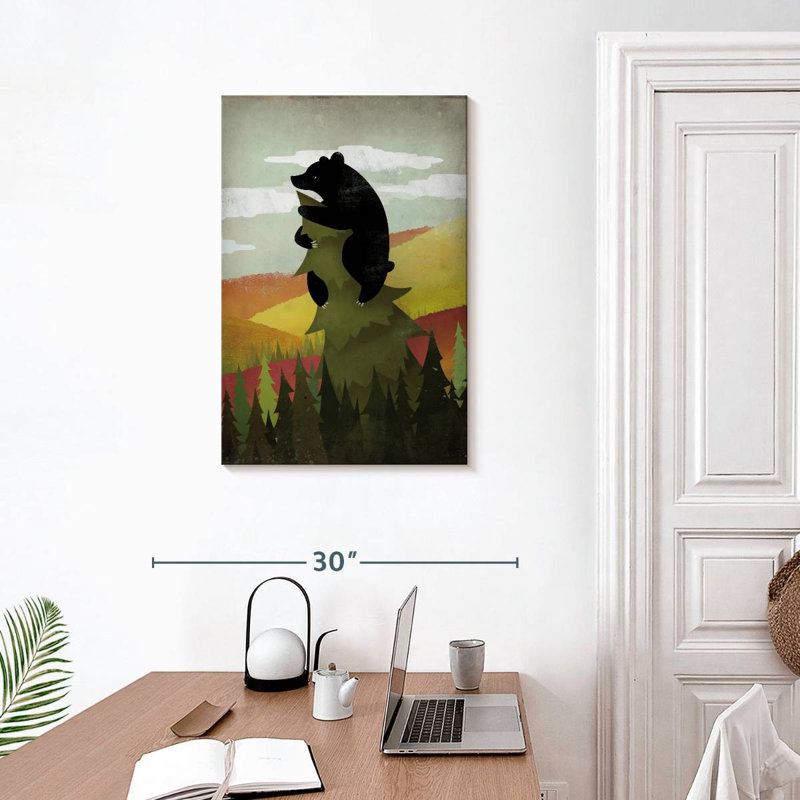 Bramep Leaf Peeper sans mots, H 30 po x l 20 po