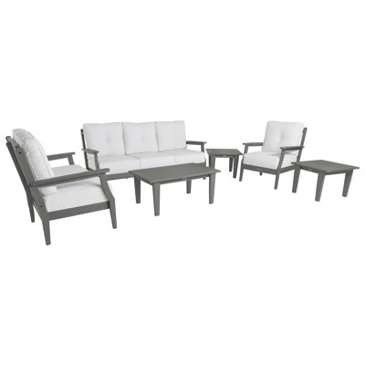 Ensemble de conversation à assise profonde 6 pièces Lehigh