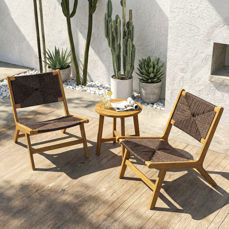 Chaises longues Bhaktivinod, Teck