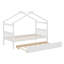 Lit en bois avec couchette-732680309