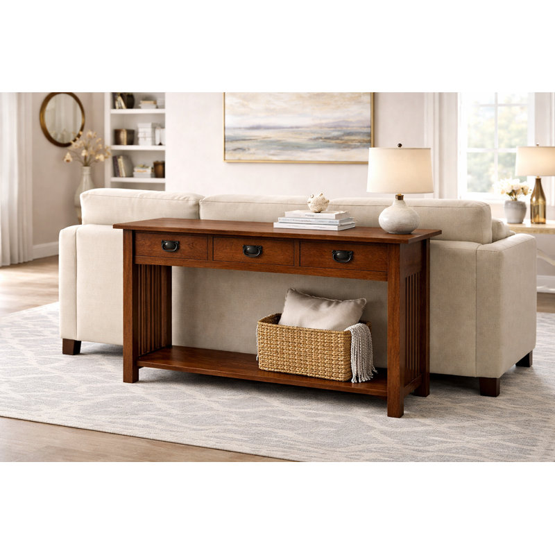 Vivre 46.5'' Solid Wood Console Table