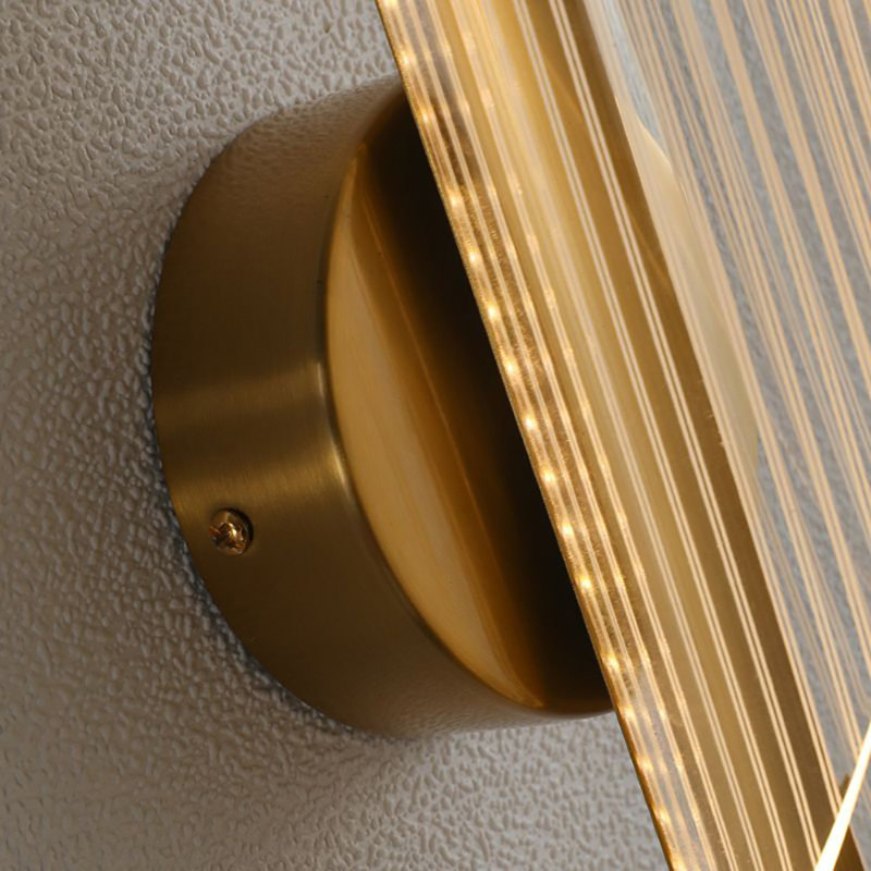 Zinc Alloy LED Armed Sconce