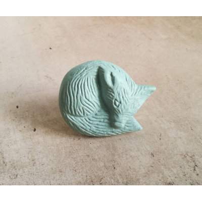 Duck Egg Sleeping Fox Knob