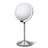 Simplehuman 5" Round Rechargeable Mini Travel Sensor Makeup Mirror, 10x Magnification