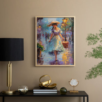 «WOMEN Series DCCCxxxxx», reproduction encadrée - bois massif