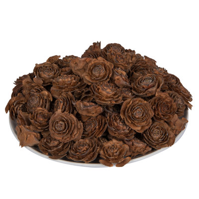 100 feuilles de cèdre 1,3 "à 1,8" Primrue Natural Botanicals Les tailles de la cèdre rose vont de 1,3 à 1,75 pouces. Il comprend 100 roses de cèdre par unité. Ceci est un produit naturel, donc les dimensions peuvent varier d'une plante à l'autre.