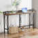 Ramsdell Console Table with Charging Station Behind Couch Table Skinny Narrow Sofa Entryway Table