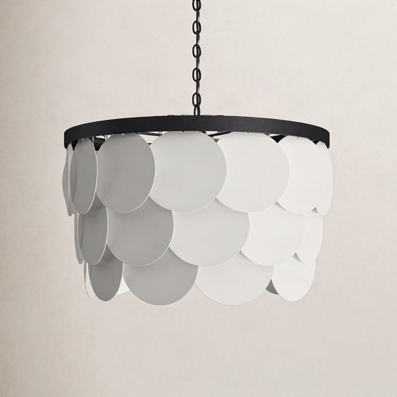 Mellita 8 - Light Chandelier, Midnight Black, Not Energy Star, No