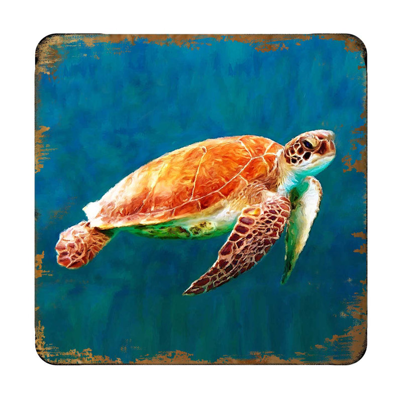 Sous-marine sea tortue