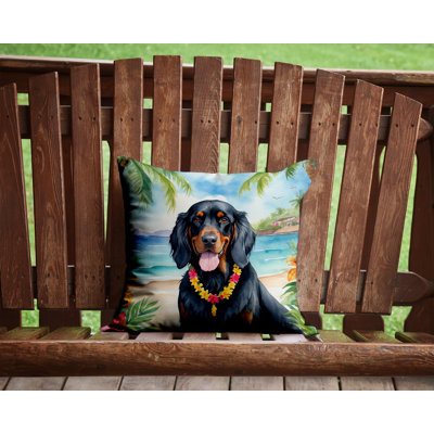 Coussin Gordon Setter Luau