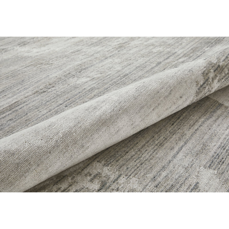 Dune Abstract Viscose Area Rug, Rectangle 170 x 240cm