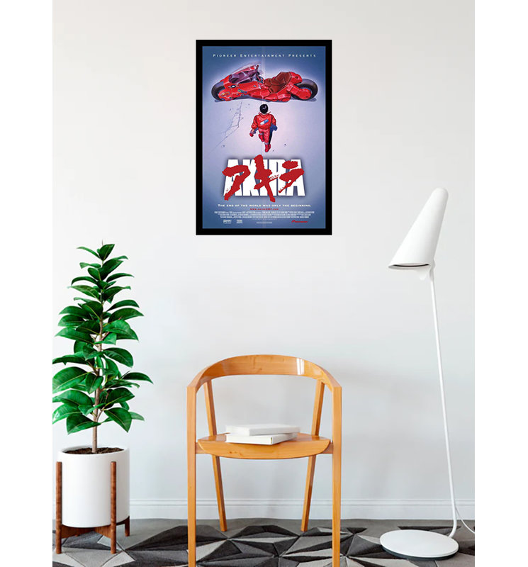 Akira, impression sur affiche encadrée