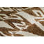 Tapis brun à motif de médaillon transitionnel Wallace-1095403437