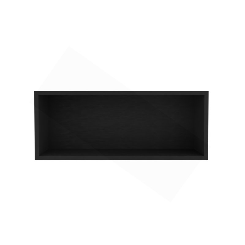 Armoire murale Hard Rock en mélamine avec rangement ouvert, blanc
