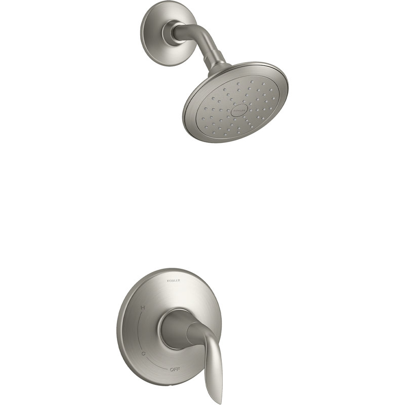 Garniture de douche avec pomme douche gpm avec 1,75" rite-temp Refinia