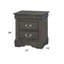 Table de chevet Louis Philippe