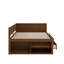 Lit de jour double avec tiroirs et tablettes-1914231666