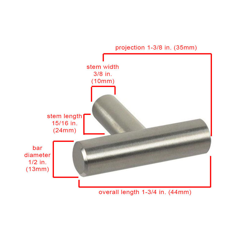 Premium 1 3/4 Length Bar Knob