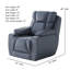Fauteuil inclinable en cuir pour homme-98468255