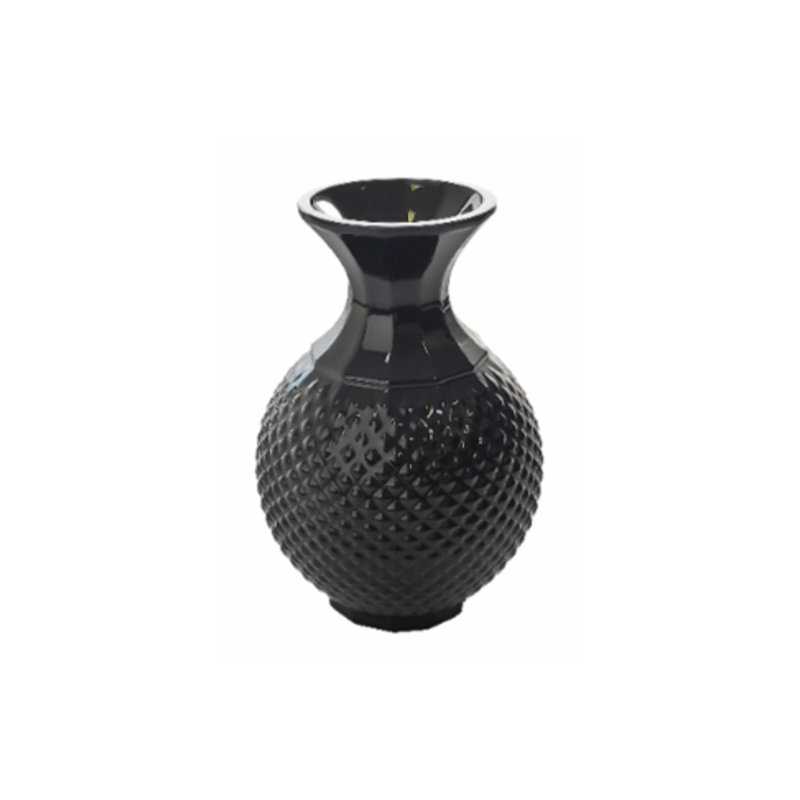 Vase Bicos, Noir