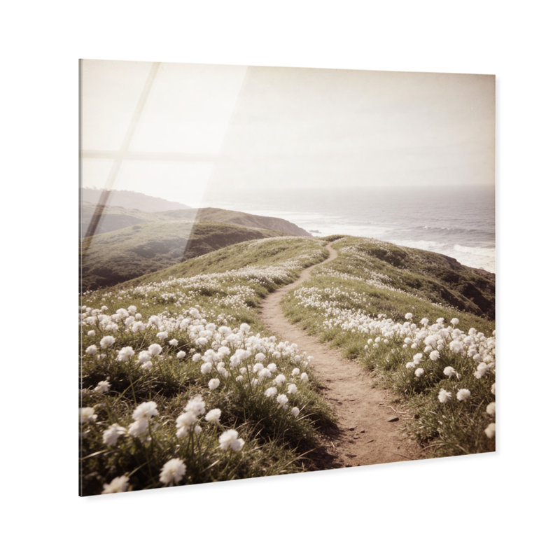 Blooming Path Print by Oliver Gal, High-Gloss Acrylic Print, 40" H x 40" W