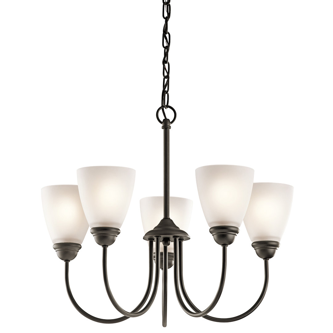 Jolie 5 - Light Dimmable Classic / Traditional Chandelier DecorbyHannah