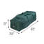 Sac de rangement pour arbre de Noël 10 pieds, vert