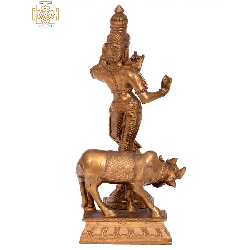 Lord Krishna avec vache