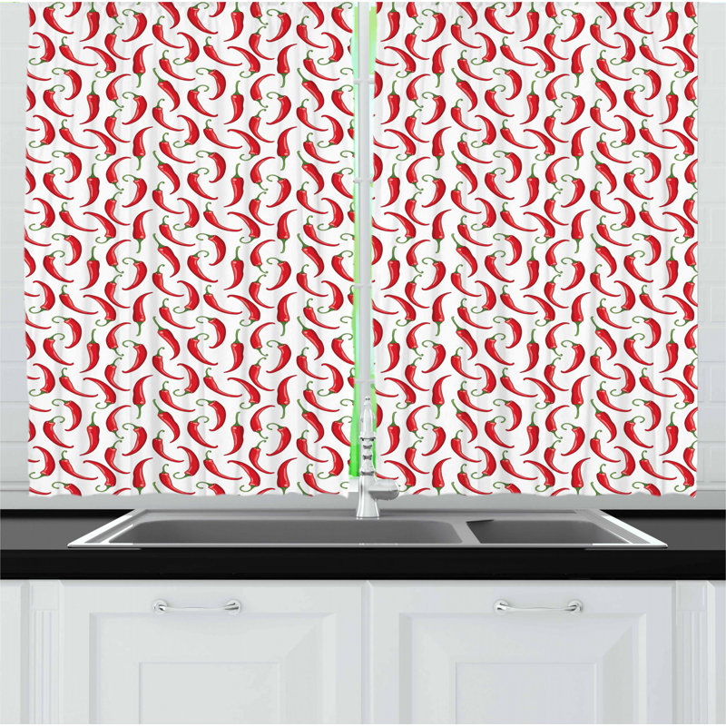 Tailored Kitchen Curtain
