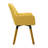 Rayshawn 22.83" W Linen Swivel Dining Chair -503307366