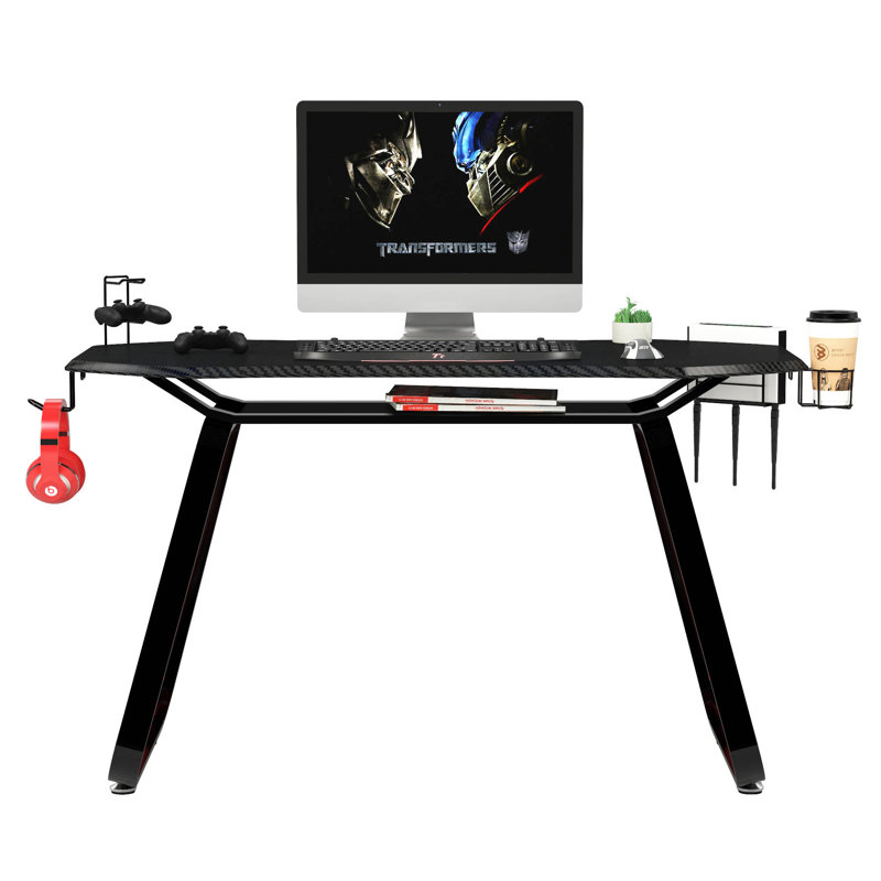 Metal Base Computer Desk