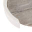 Plateau décoratif rond en marbre - plateau de table basse moderne - parfait pour décorer un repose-pieds, une coiffeuse ou une table d'entrée, 14 po x 12 po-1514224197
