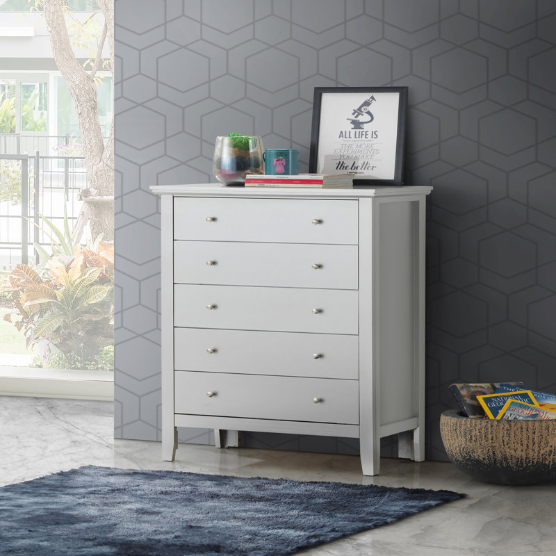 Commode Primo G1333-Ch, champagne argenté, Champagne