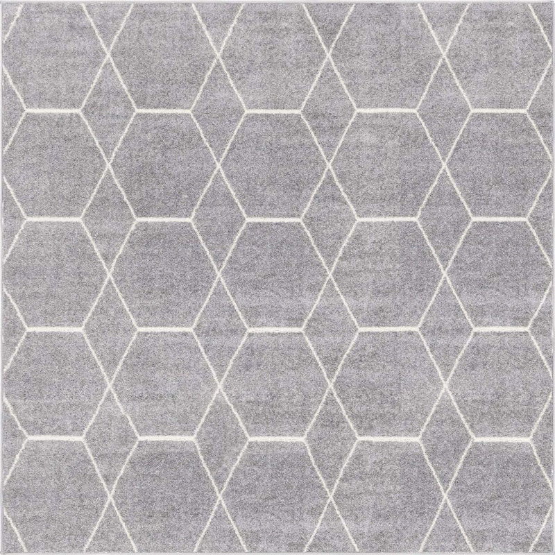Tellaro Abstract Indoor Rug, Square 7'10"