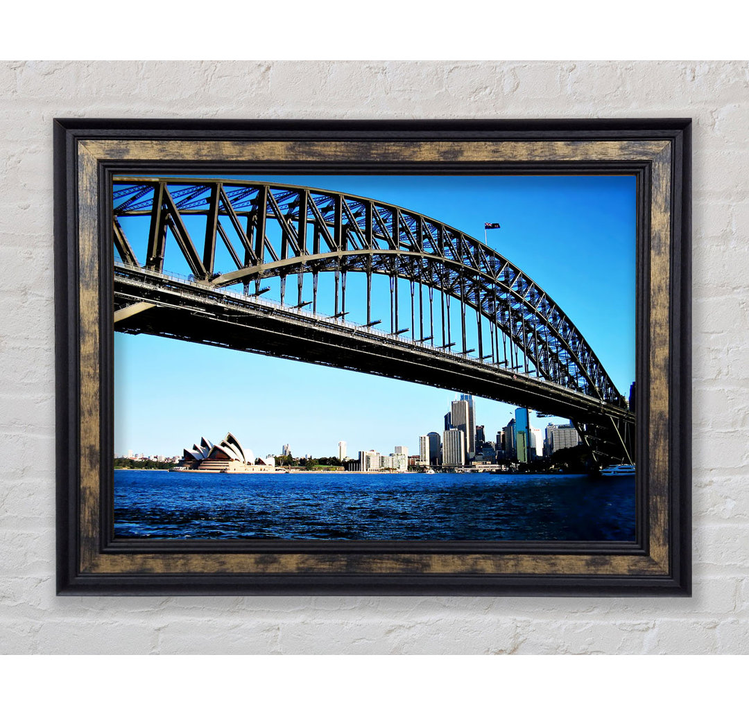 Sydney Harbour Bridge Day Time - Einzelner Bilderrahmen Kunstdrucke