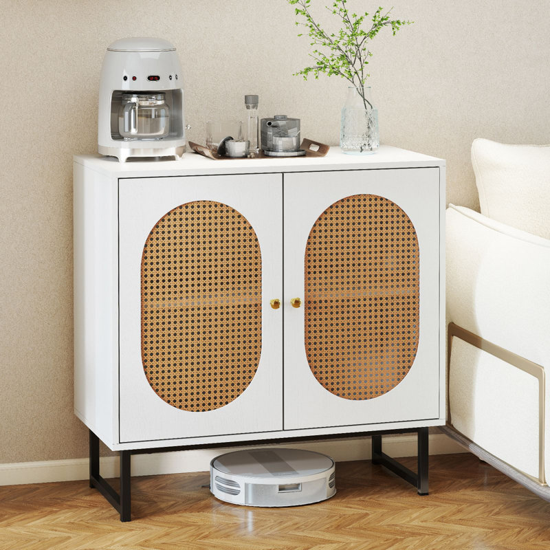 Metal Rectangle Accent Cabinet