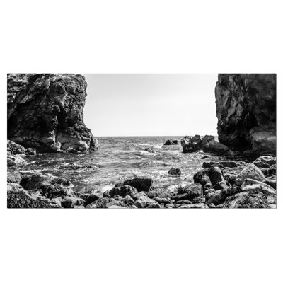« ivoire touche sauvage bretagne france », reproduction de photo sur toile tendue